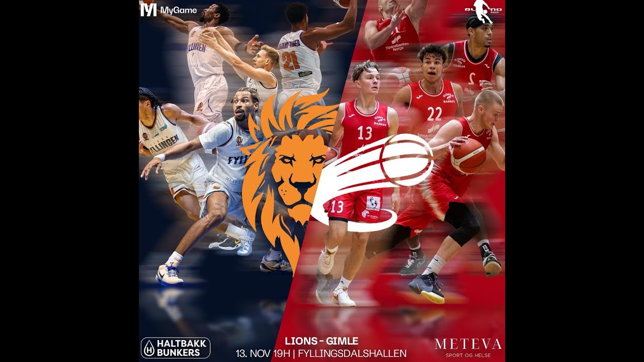 Fyllingen Lions - Gimle Basket | Highlights | 02.11.2025