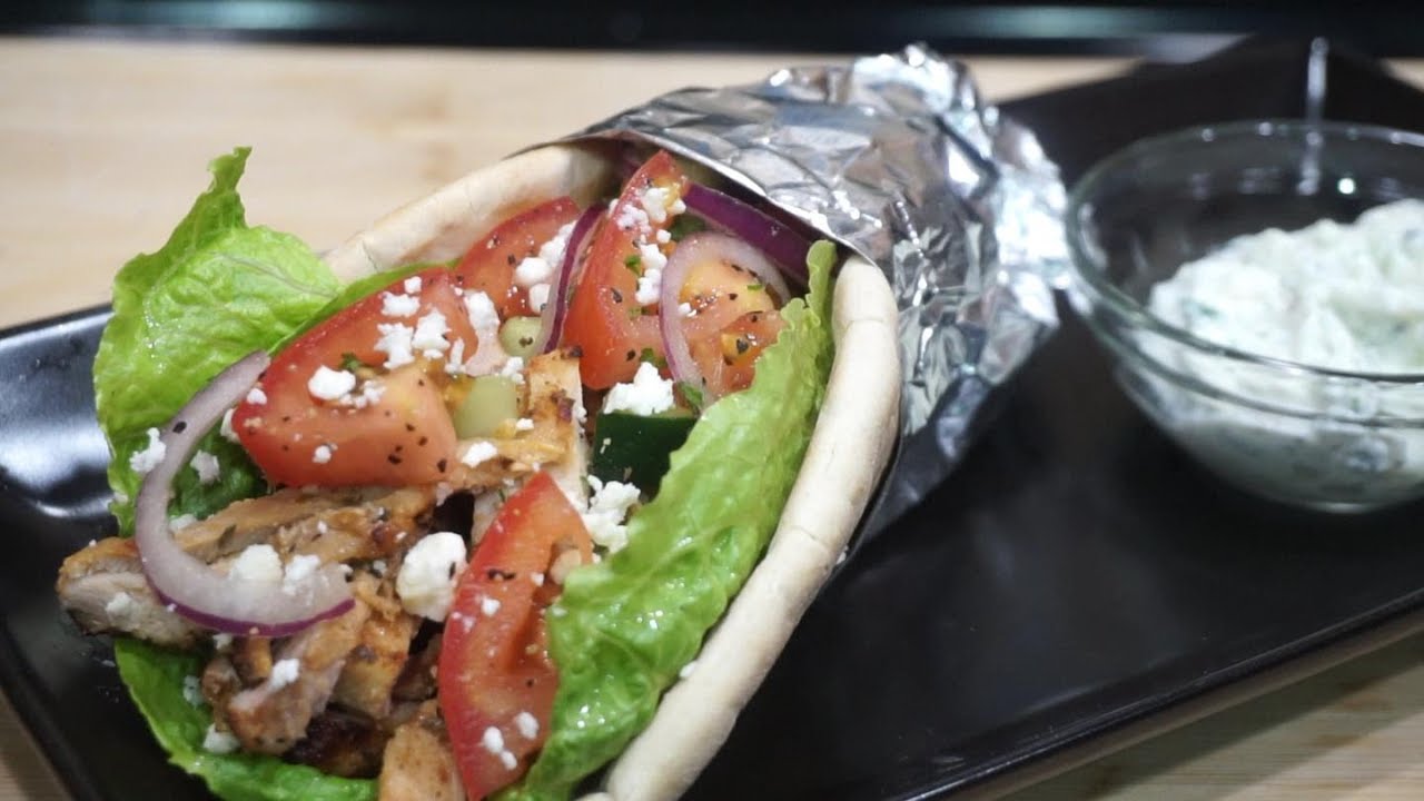 Delicious Chicken Gyros