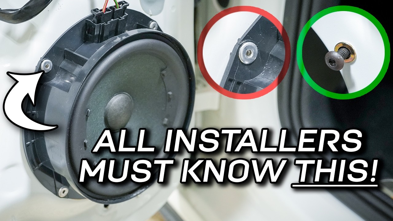 Remove rivets to replace speakers - Like a Pro!