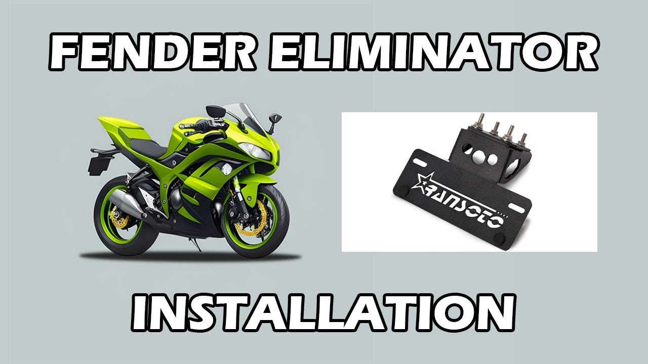 Fender Eliminator Installation - Ninja 650 2023
