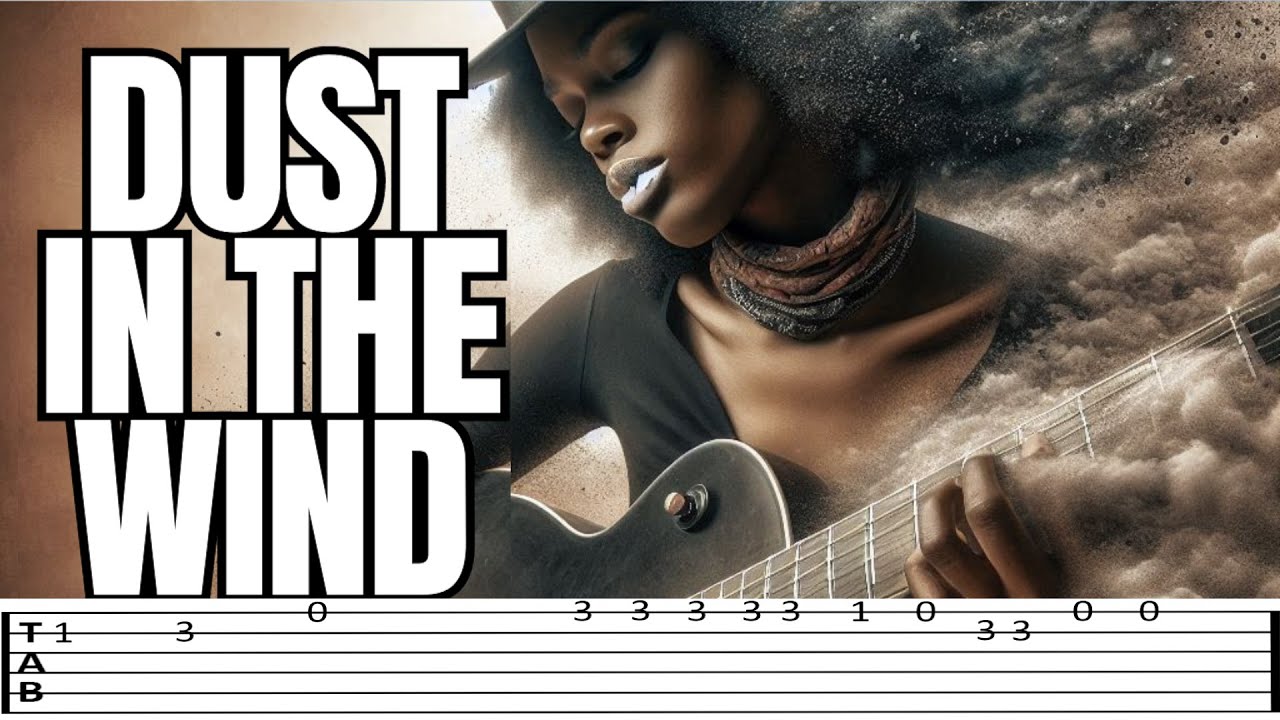 DUST IN THE WIND cover (Guitar Tab w/ Chords)