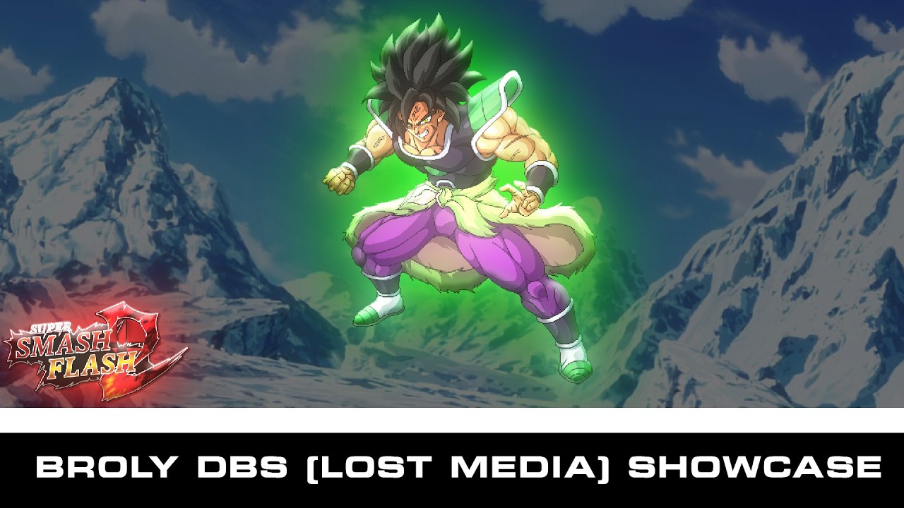 SSF2 Lost Media Mods : Broly DBS (By Kakarot)