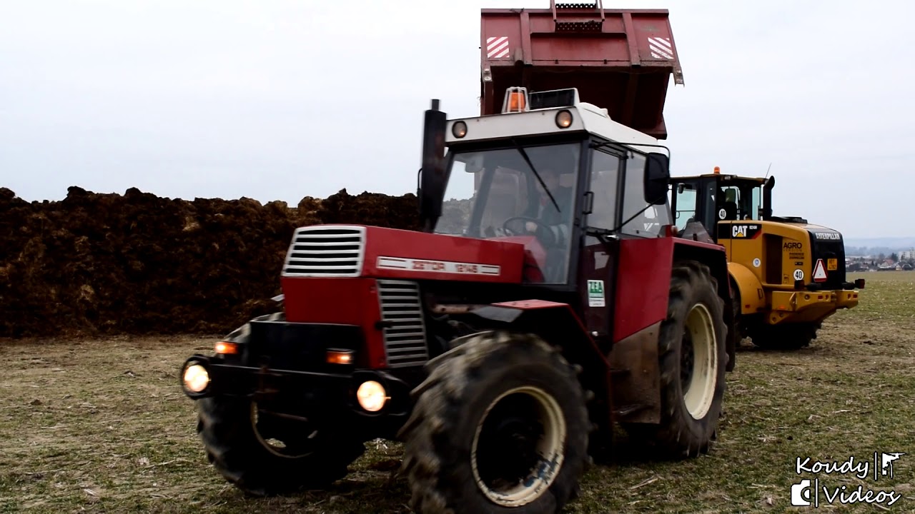 Vyvážení hnoje 2018 | Claas, Zetor, New Holland | ZEA Rychnovsko