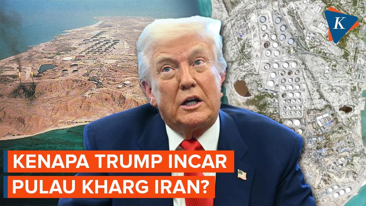 Jadi Incaran Trump di Tengah Perang, Ada Apa di Pulau Kharg Iran?