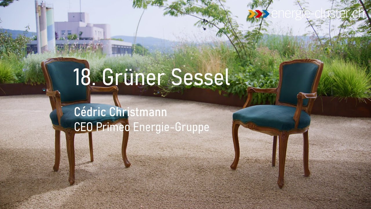 18. Grüner Sessel: Cédric Christmann, CEO Primeo Energie-Gruppe