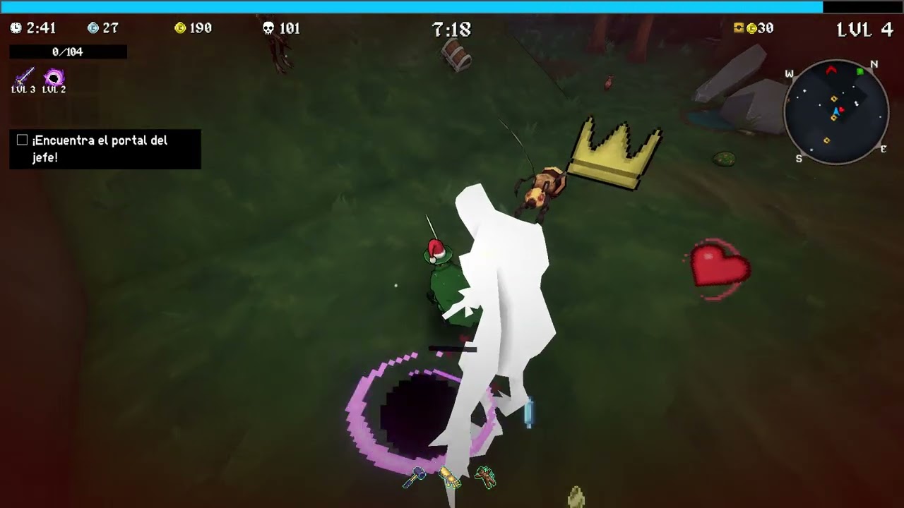 intento estar en el top Mundial de mega bonk