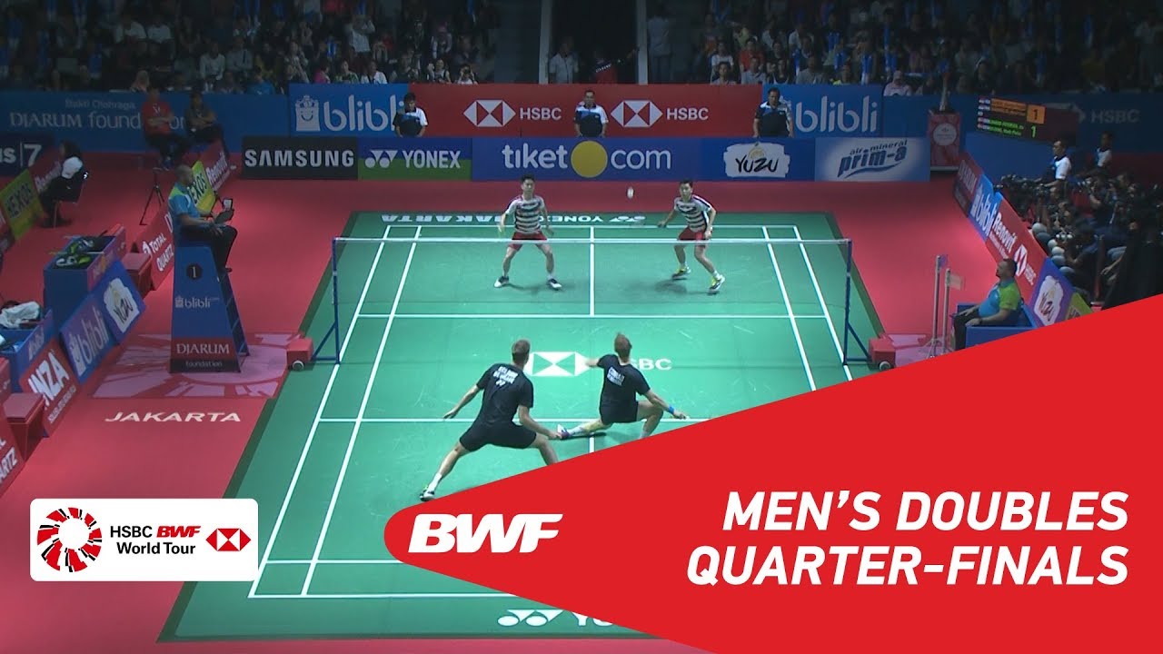 MD | GIDEON/SUKAMULJO (INA) [1] vs CONRAD-PETERSEN/KOLDING (DEN) [5] | BWF 2018