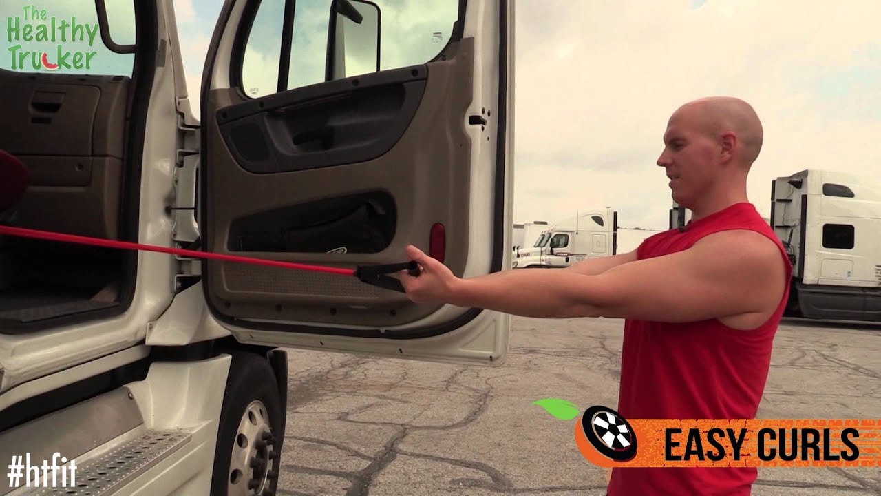 Truck Driver Workout - 17 Ways to Exercise with the Truck - The Healthy Trucker