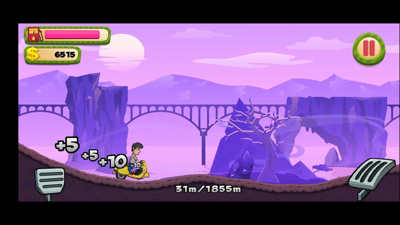 Hill climb Racing new record😱