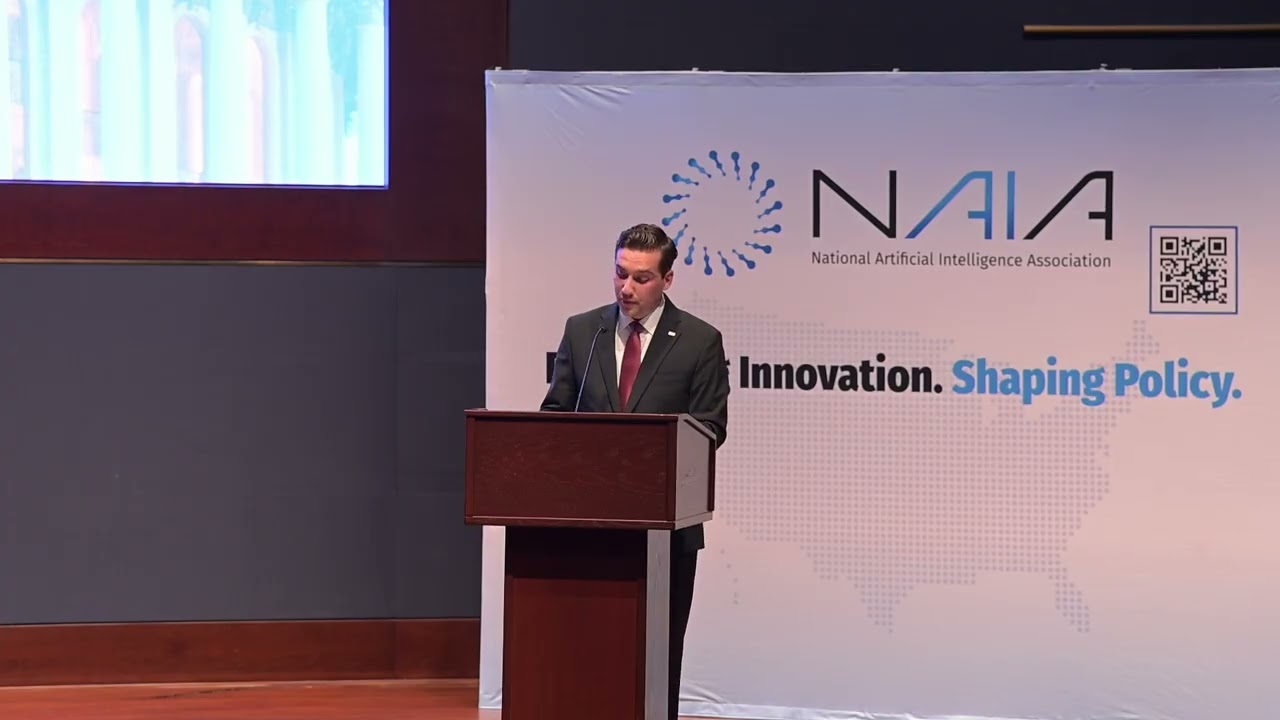 First Annual AI Policy Summit - Opening Remarks from President & CEO of NAIA, Caleb Max