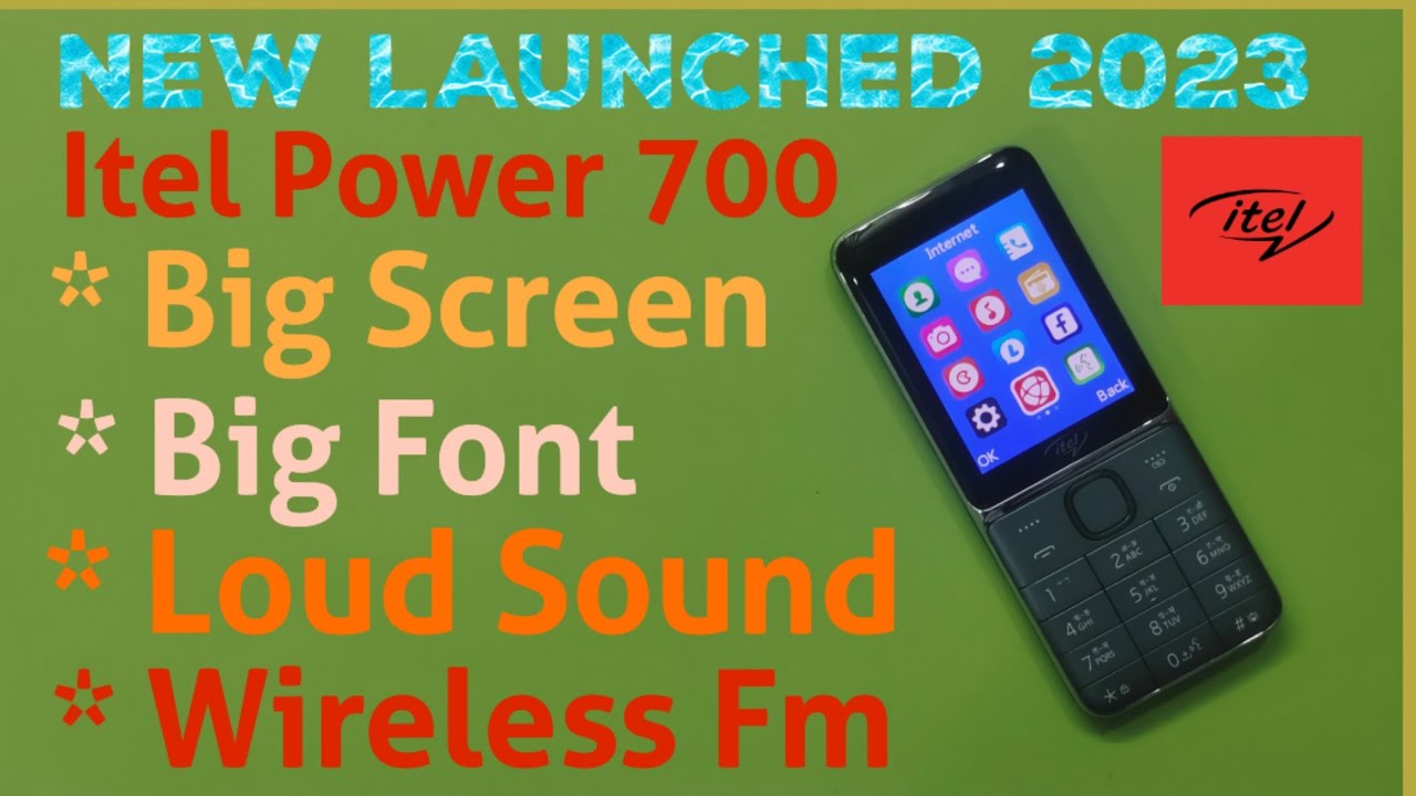 Itel Power 700🔋Big Battery l Unboxing  l Price l Review l Tripple Sim l 4G keypad phone#itel