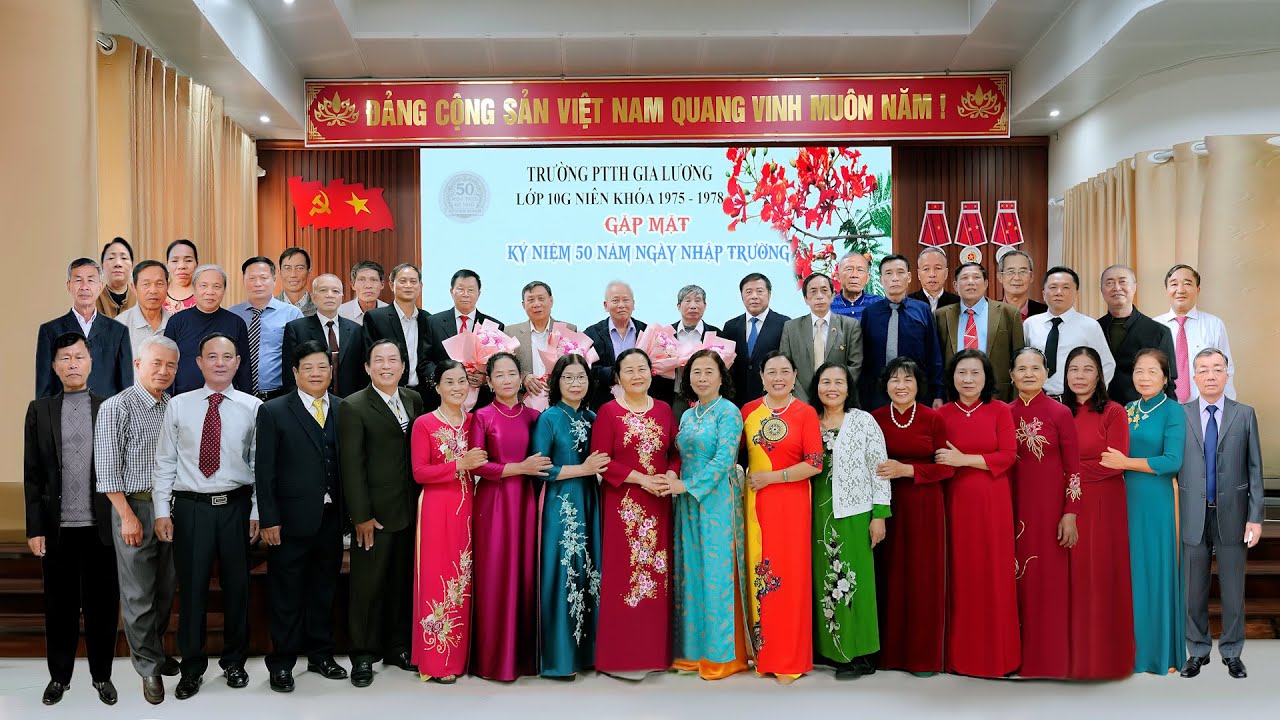 50 Năm Một thời để nhớ, Lớp G Niên khóa 1975 _1978, Trường Cấp III số 1 Gia Lương Hà Bắc