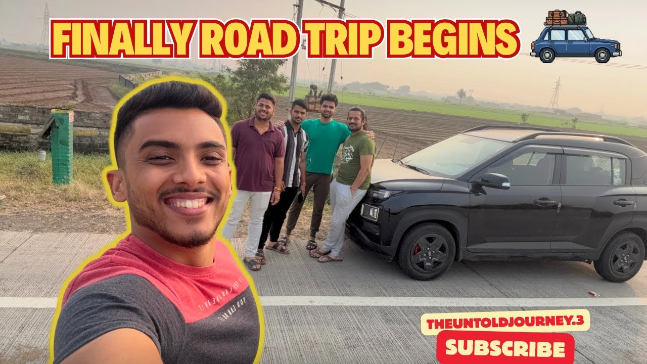 First Road Trip in Our New Car! 🚗🔥Day-1 (Part-1) |TheUntoldJourney.3