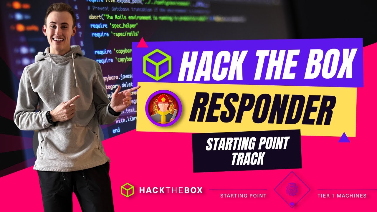 HackTheBox Walkthrough - Responder (full) // Starting Point