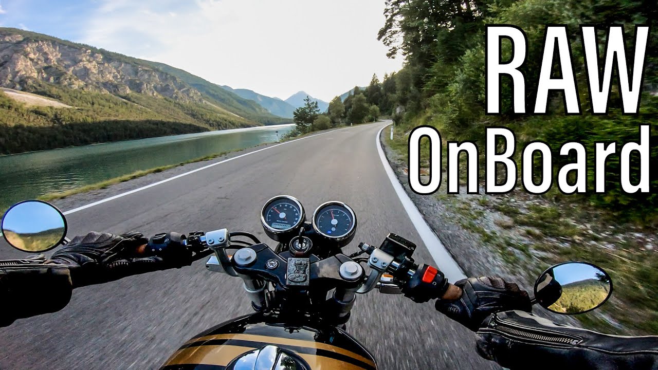 Royal Enfield Continental GT 650 - Road to the lakes - Austria