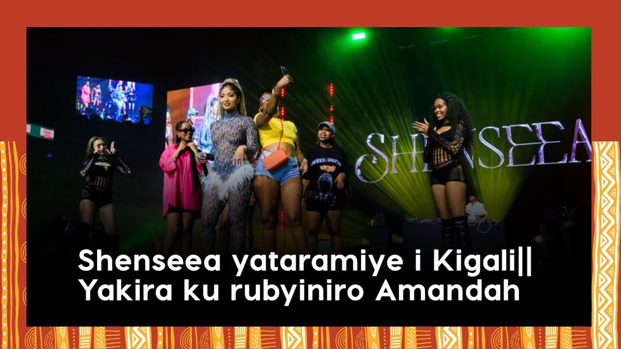 Shenseea yataramiye i Kigali||Yakira ku rubyiniro Amandah Darling,Joshua Baraka n'umukunzi we Etania