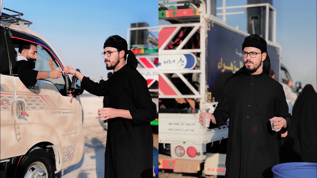 #ساعات_حزينه عاشها الخدام عند مغادرة الزوار قضاء البطحاء غرب الناصرية نسأل الله العوده