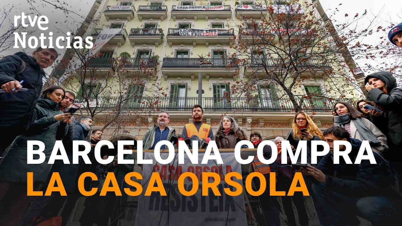 CASA ORSOLA: Los VECINOS RESISTEN, el EDIFICIO lo comprará el AYUNTAMIENTO de  BARCELONA | RTVE