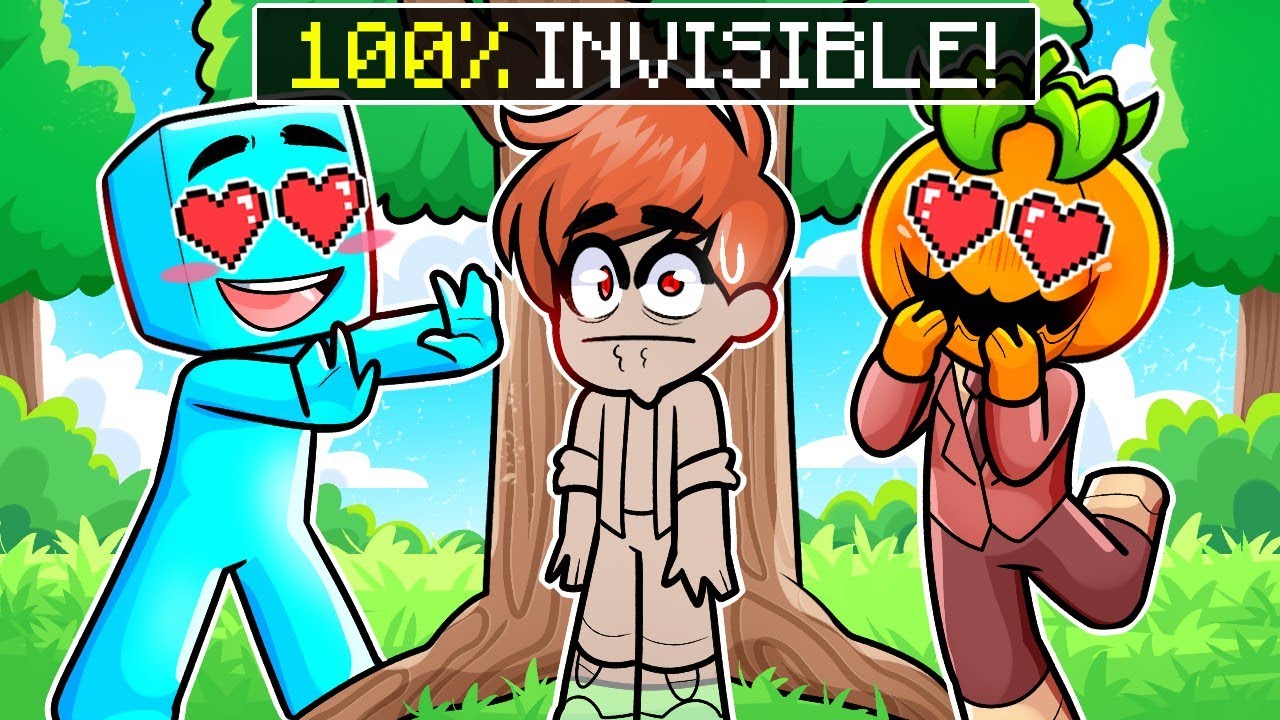 Joel se vuelve 100% INVISIBLE en Minecraft!