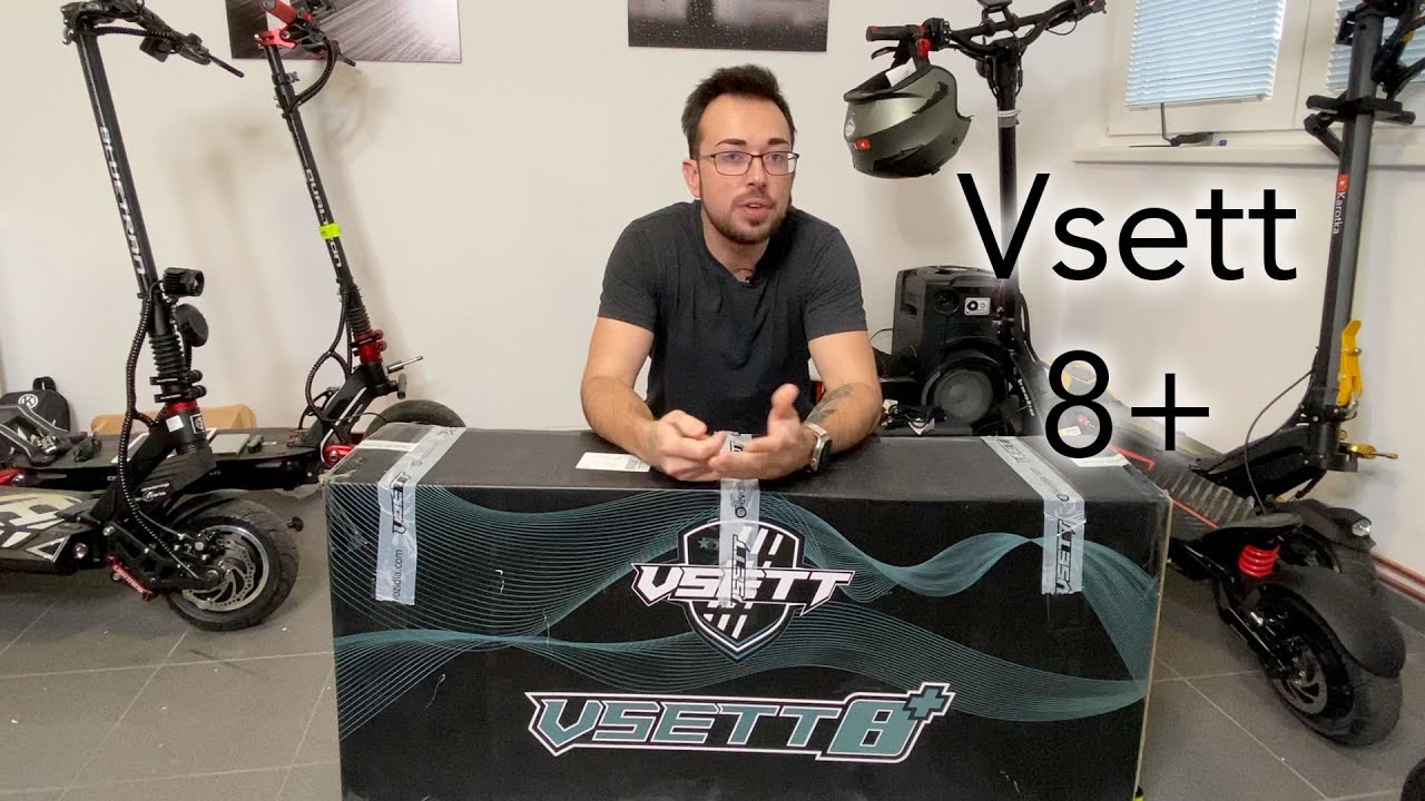 Vsett 8+ 2023 - nový displej na skvělém stroji do města 🏙️