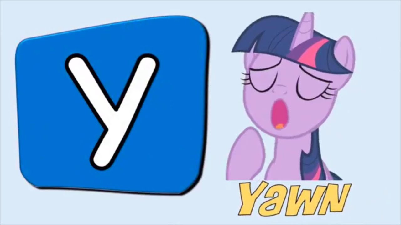 Phonics Song | little pony yawning | Kidzstation