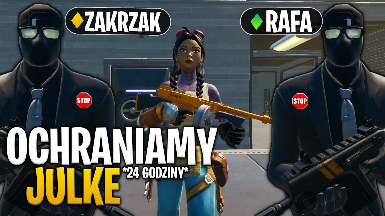 Ochraniamy JULKE przez 24 godziny z Rafa Challenge *szalone*