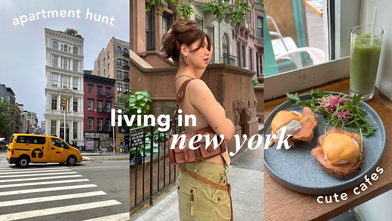 Living in NYC 💐 summer in the city, apartment hunt & best cookies