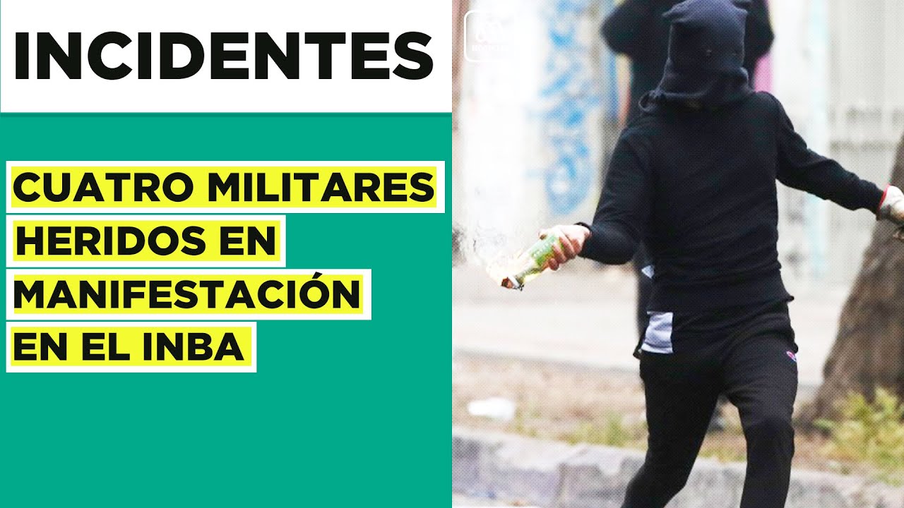 Cuatro militares heridos por incidentes en el INBA