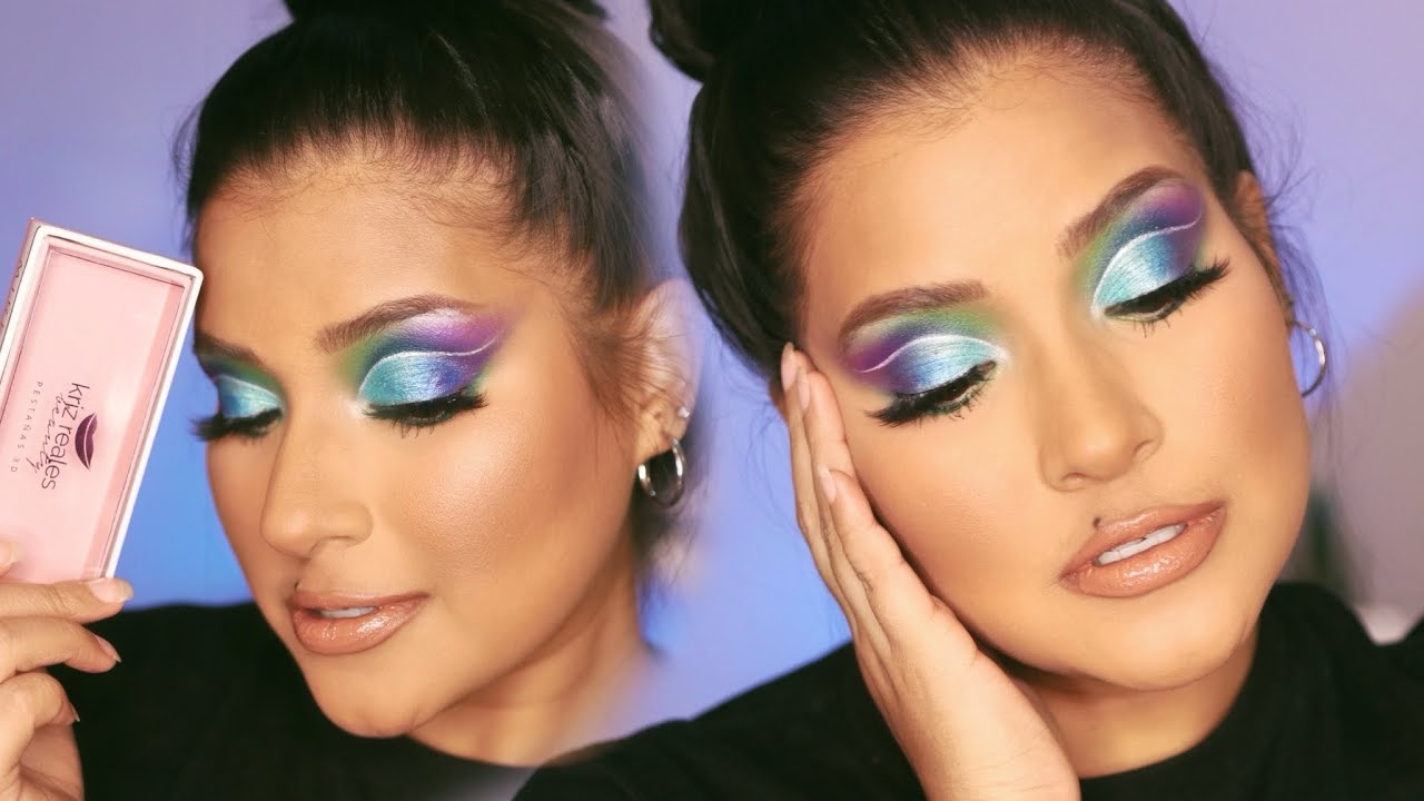 Look ultra colorido y metálico #KrizReales