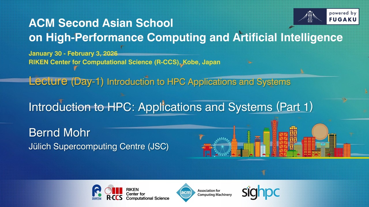 Introduction to HPC: Applications and Systems (Part 1)