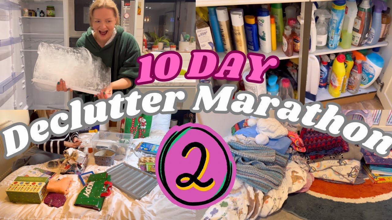 10 DAYS OF BACK TO BACK DECLUTTERING Part 2 - everything I managed to get rid of #chaostocalm