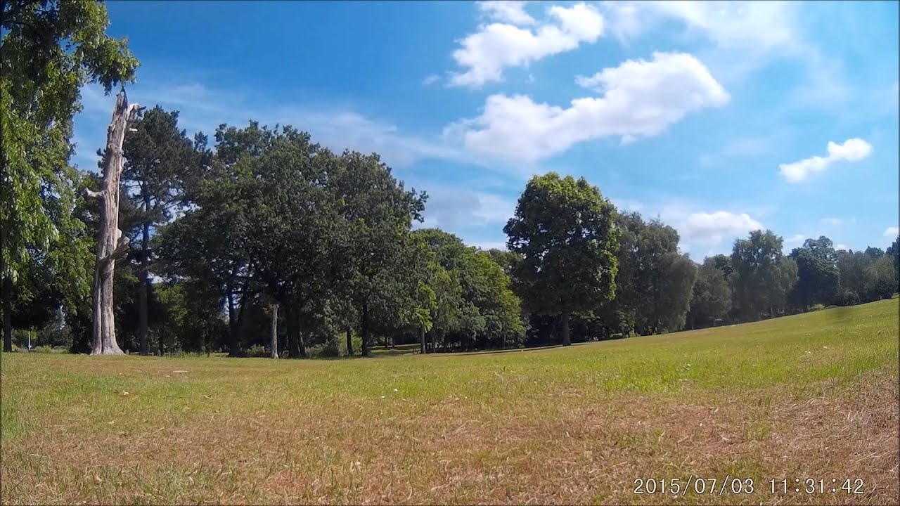 ZMR250 3S car park basher park flight maiden