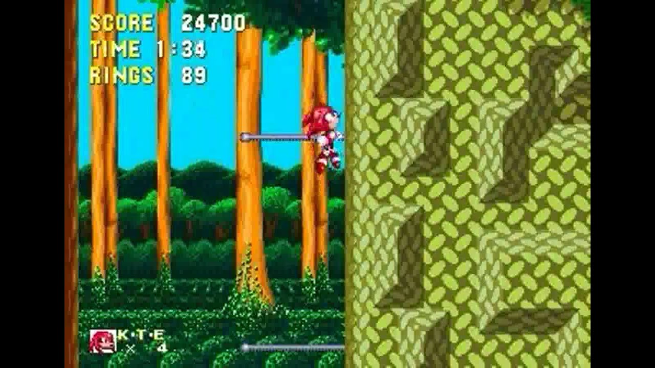 Sonic 3 & Knuckles (Genesis) - Full Walkthrough as Red Sonic