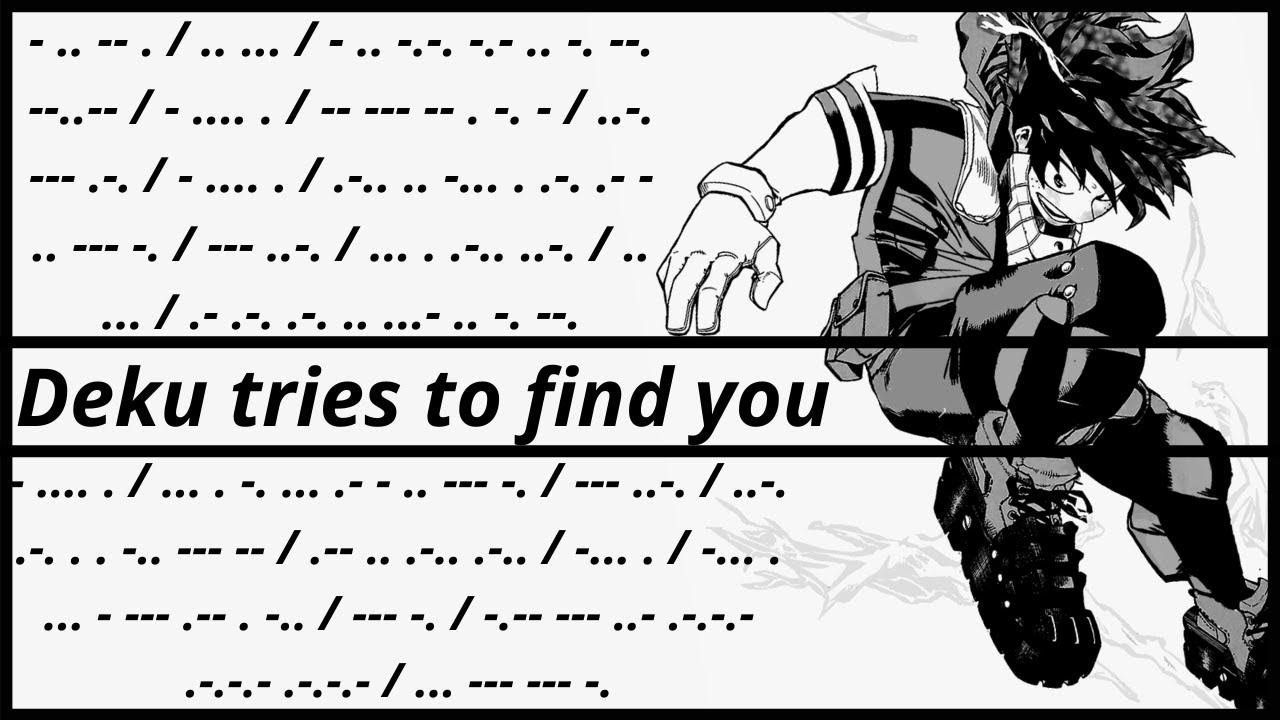 ASMR: Deku Tried to find you (MHA Audio) (Gender Neutral)