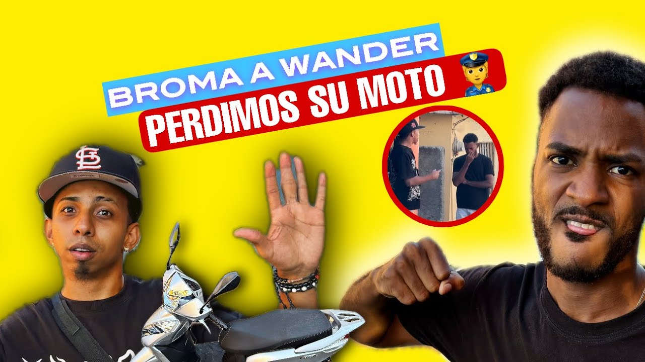 LA POLICÍA NOS QUITO LA MOTO DE WANDER || 🚔🚨 Broma