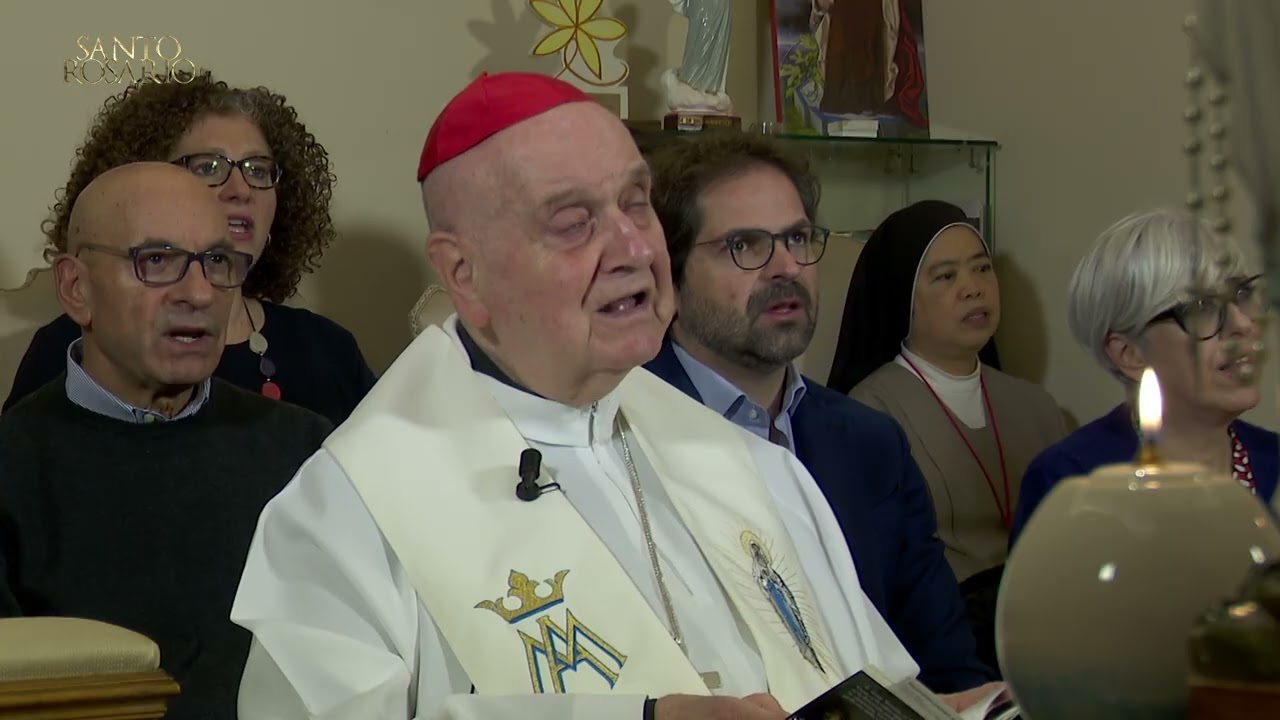 Santo Rosario con il Card. Comastri - 16.12.2025