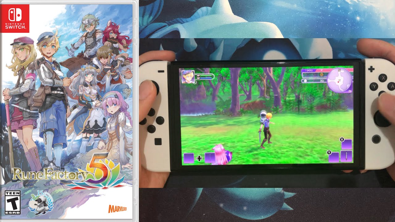 RUNE FACTORY 5 NINTENDO SWITCH OLED HANDS ON! First Look Gameplay