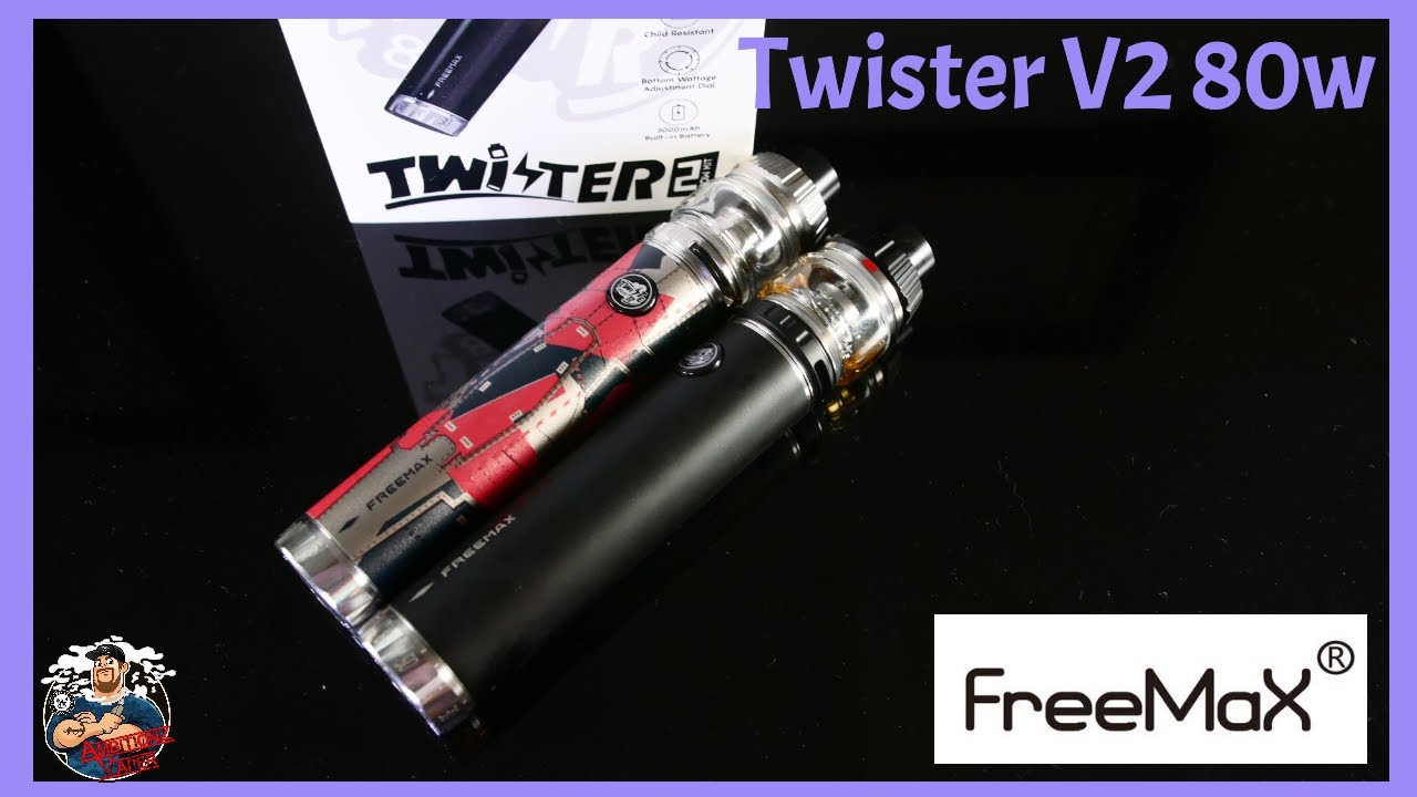 Freemax Twister 2 80w KIt | Tea Tree Fiber Cotton just got Better!