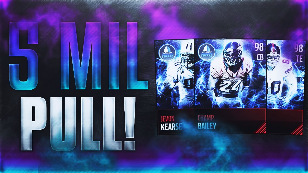 5 MILL COIN PULL! $100 GHOST OF MADDEN PACK! Most Expensive Madden Mobile Pack EVER!
