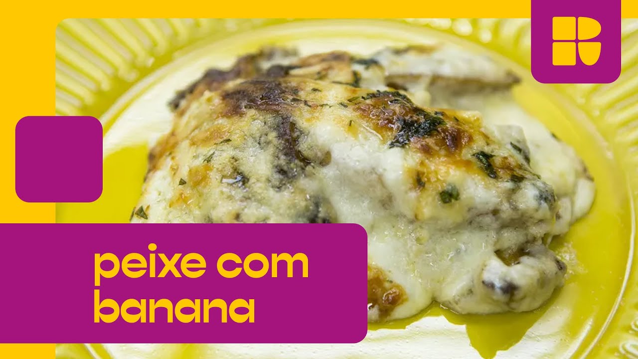 Peixe com Banana! 🐟 | É De Casa