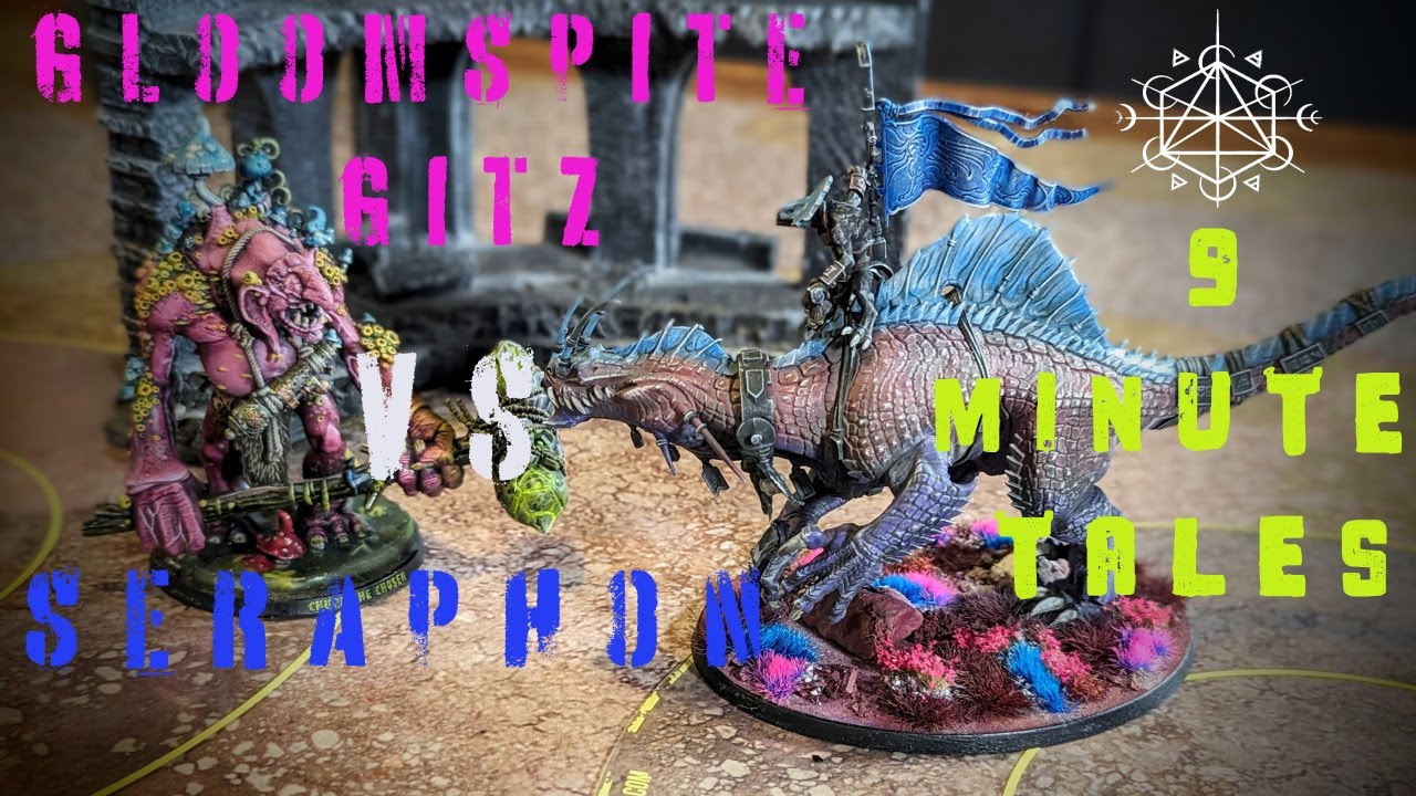9 Minute Tales: Gloomspite Gitz vs Seraphon NEW GHB! Warhammer Age of Sigmar Battle Report