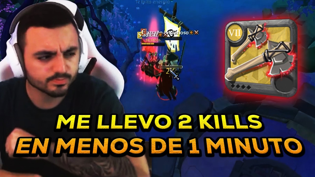 ASI JUEGA PATAS DE OSO UN PRO! 🔥 BUILD META PATAS DE OSO 🔥 Albion Online Español