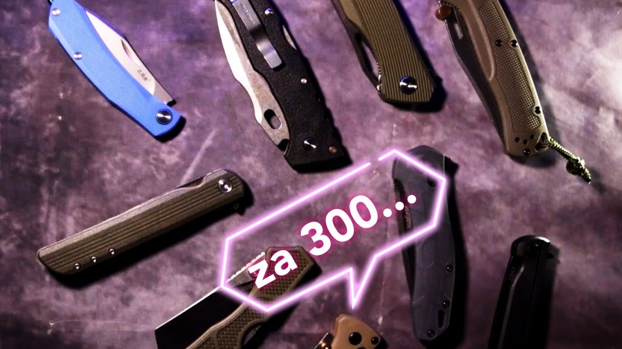 Co dostanete za 300 z AliExpressu :) / levné nože