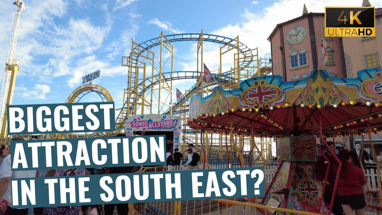 Brighton Palace Pier Full Tour | 4K