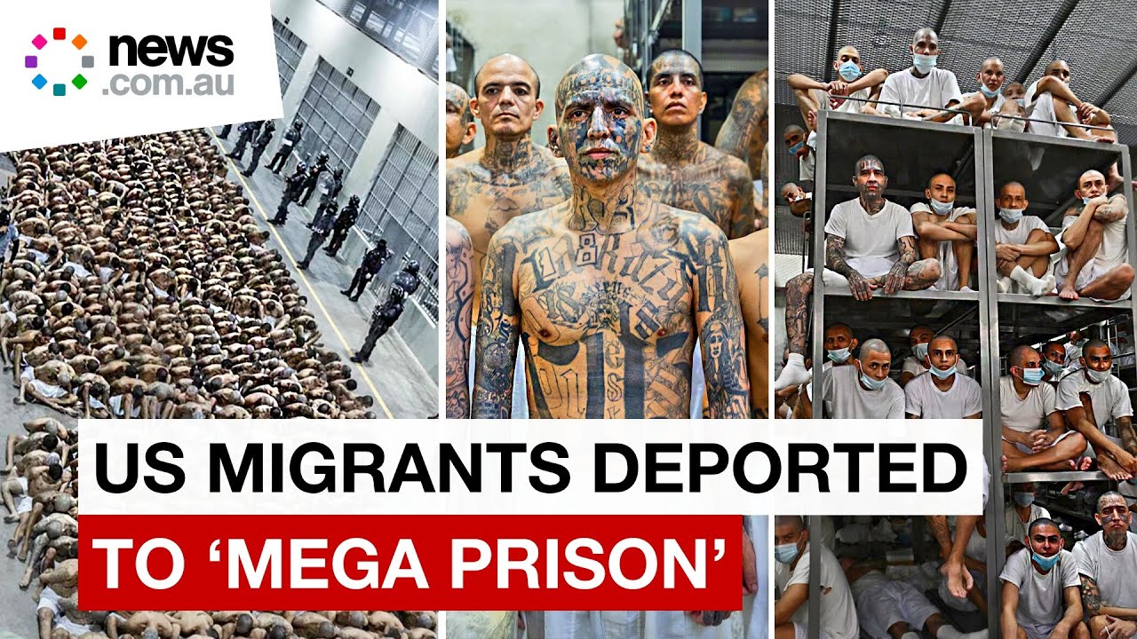 Inside the El Salvador mega prison holding US deportees