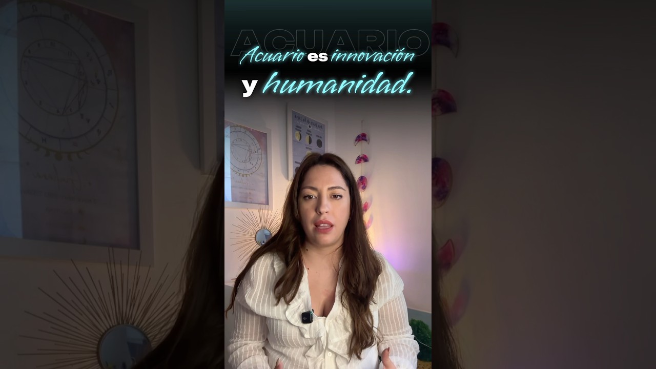 ♒️ Acuario - sol luna ascendente