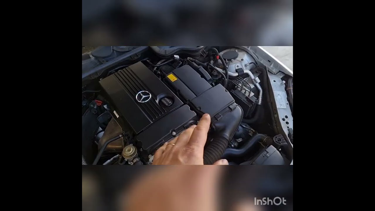 Mercedes SLK, Fuel Trim Fault P0171 P2029 P2046