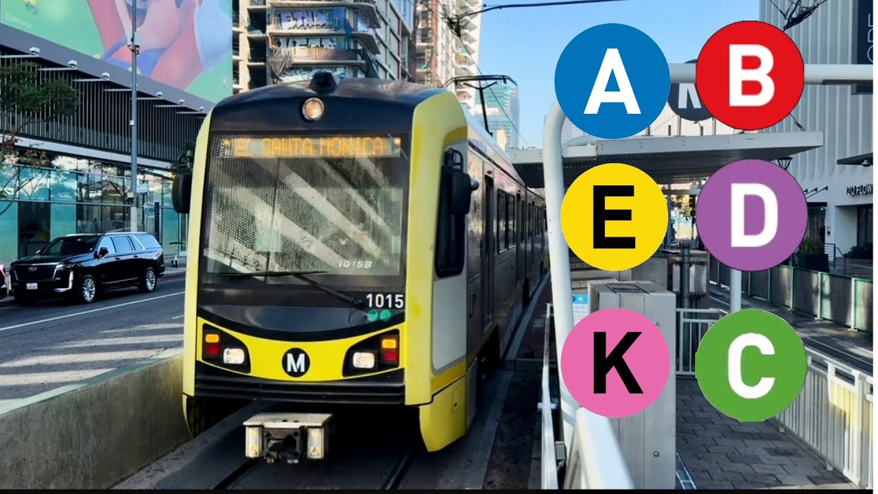 Los Angeles Metro Train Compilation - 2024 | All Lines