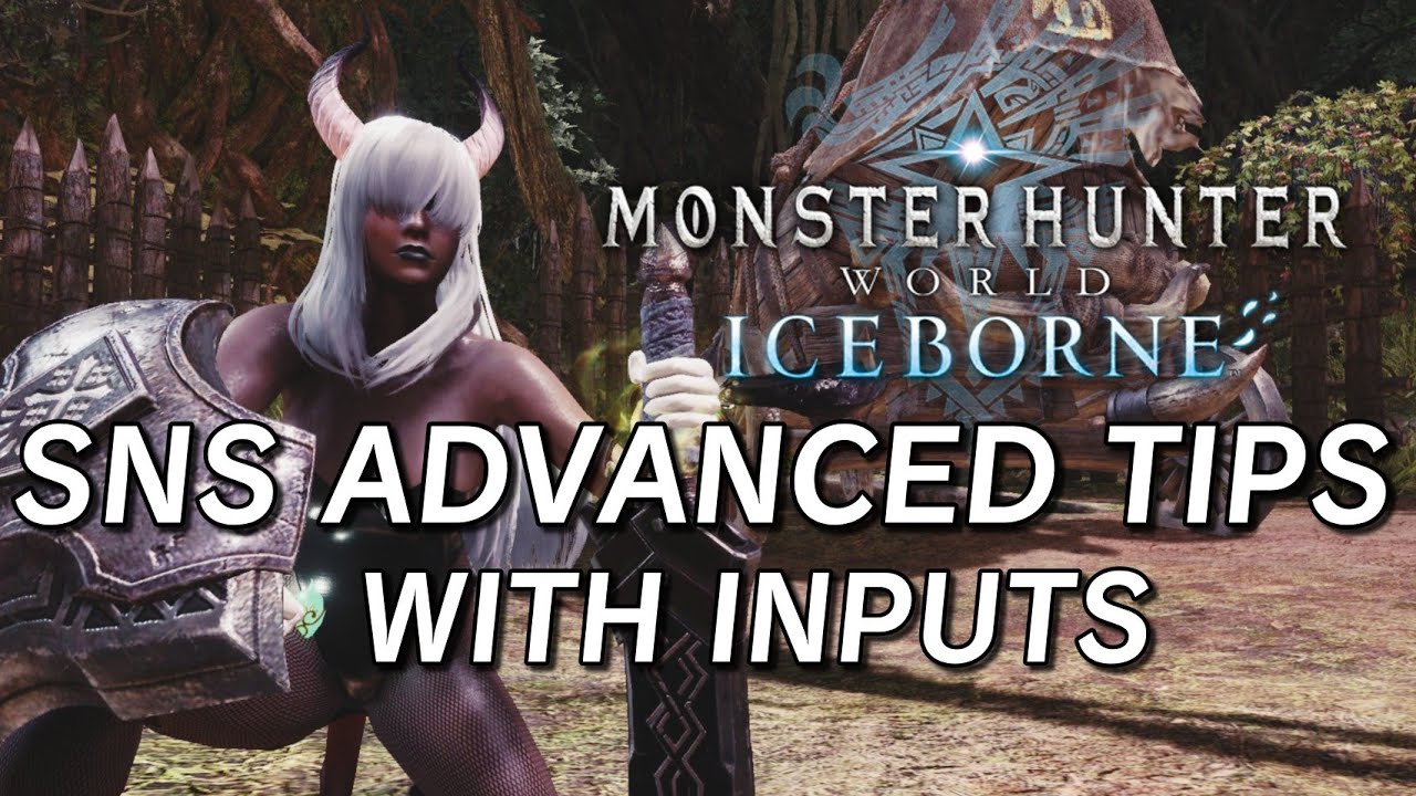 Iceborne Sword and Shield Advanced Tips #MonsterHunter #Iceborne