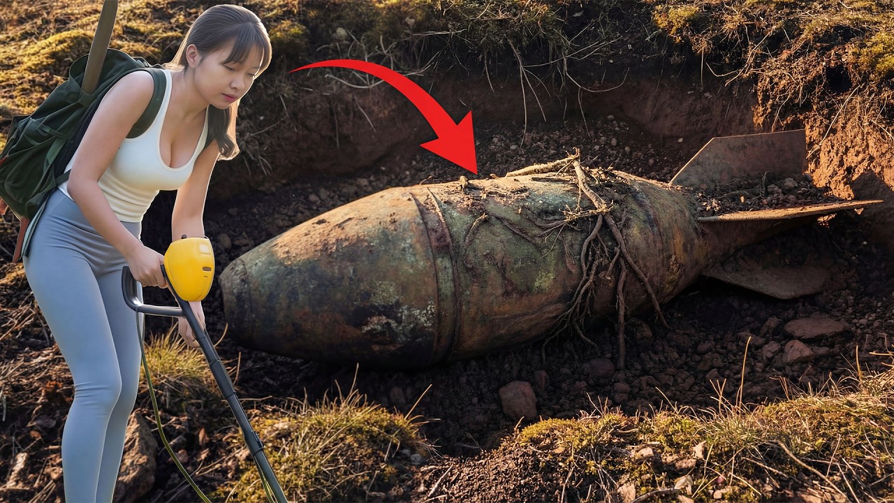 The object in her hand